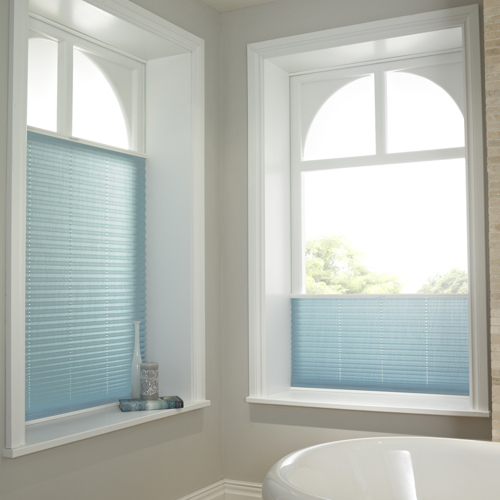 Ts Pleated Cafe Bathroom Blue 1