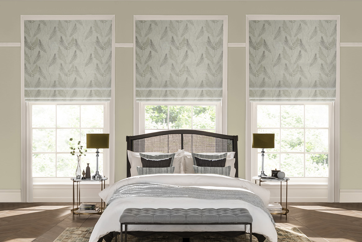 TS 2023 ROMAN BLINDS ROOMSET PHYLLIS BARK