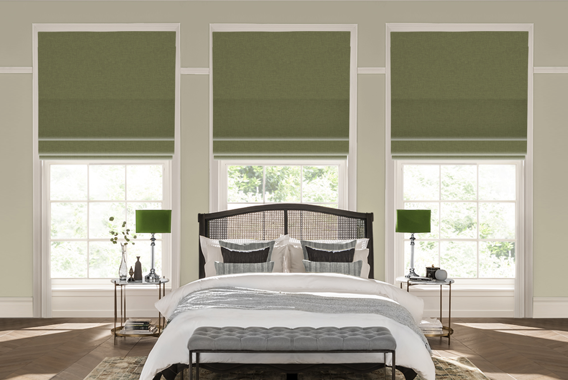 TS 2023 ROMAN BLINDS ROOMSET DIANELLA DILL