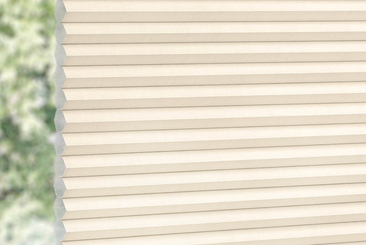 a plain Ivory coloured swatch fabric 