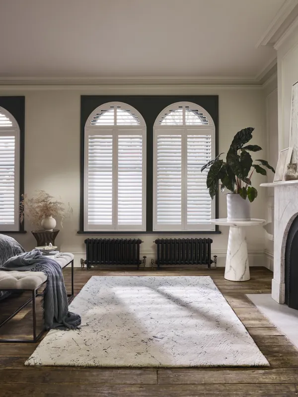 Ts 2021 Mol Waterberry Shaped Full Height Shutters Cotton White Bedroom Portrait