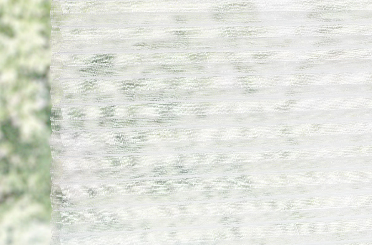 a plain White coloured swatch fabric 