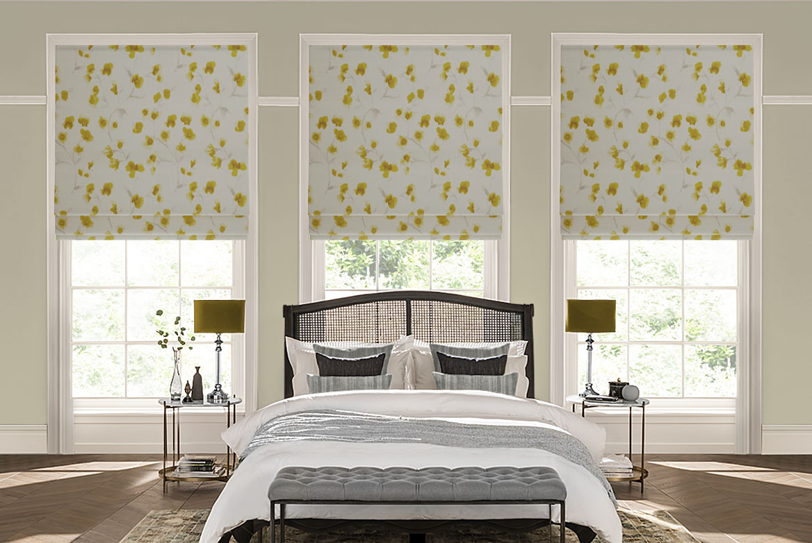 Ts 2022 Roman Blinds Roomset Carenza Chartreuse