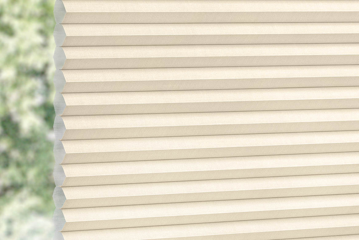 a plain Ivory coloured swatch fabric 