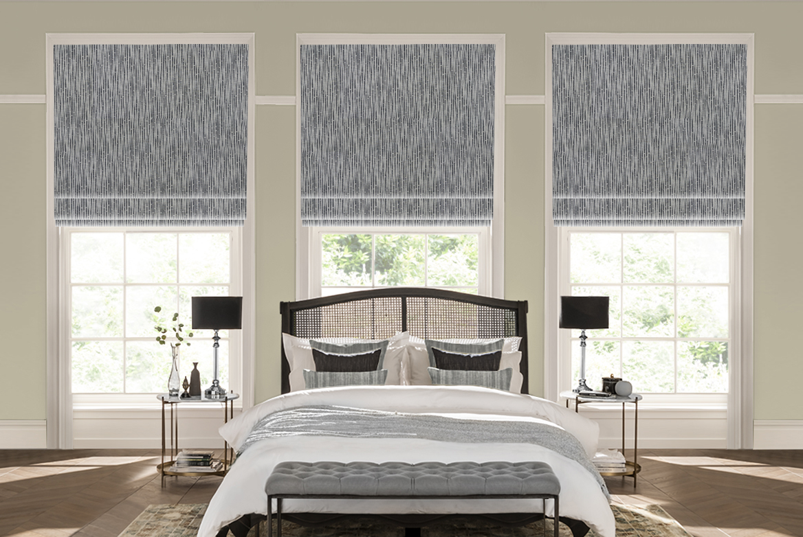 TS 2023 ROMAN BLINDS ROOMSET AZALEA NIGHTSHADOW