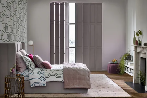 TS 2021 HARLEQUIN SHUTTER SOLID TRACKED SKETCHED BEDROOM LANDSCAPE