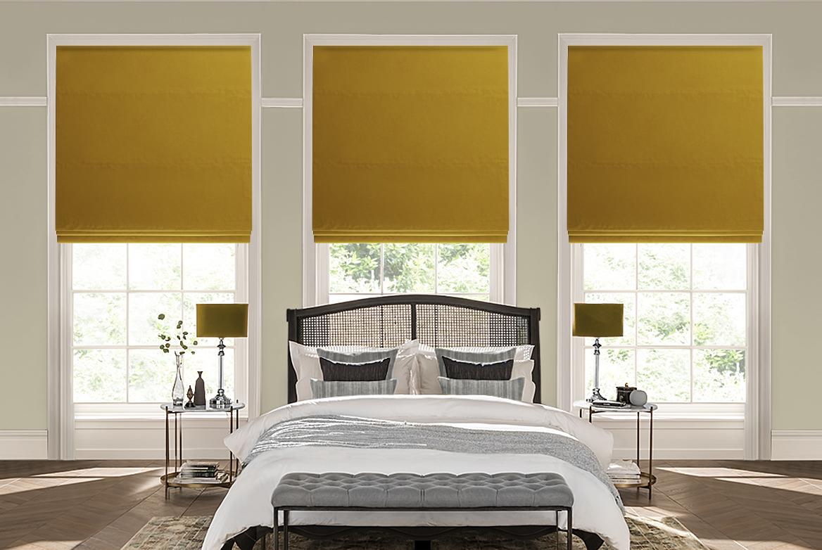 Ts 2021 Roman Blinds Roomset Hemingford Aurum 1168X782