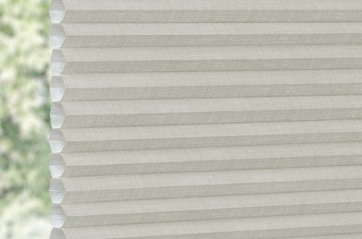 a plain Ivory coloured swatch fabric 