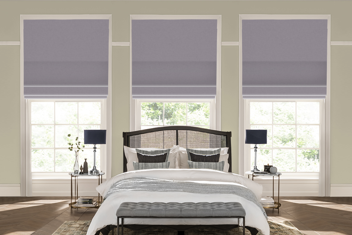TS 2023 ROMAN BLINDS ROOMSET DIANELLA ORCHID PETAL
