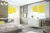 TS OPTION SHUTTERS WHITE BURLEY SHUTTER YELLOW DUETTE BEDROOM